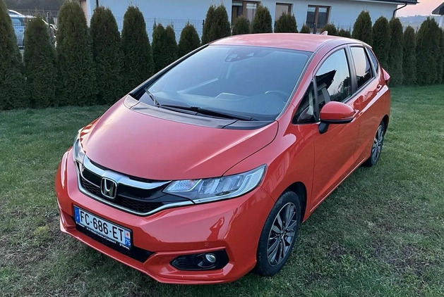 Honda Jazz cena 59900 przebieg: 43000, rok produkcji 2018 z Lublin małe 742